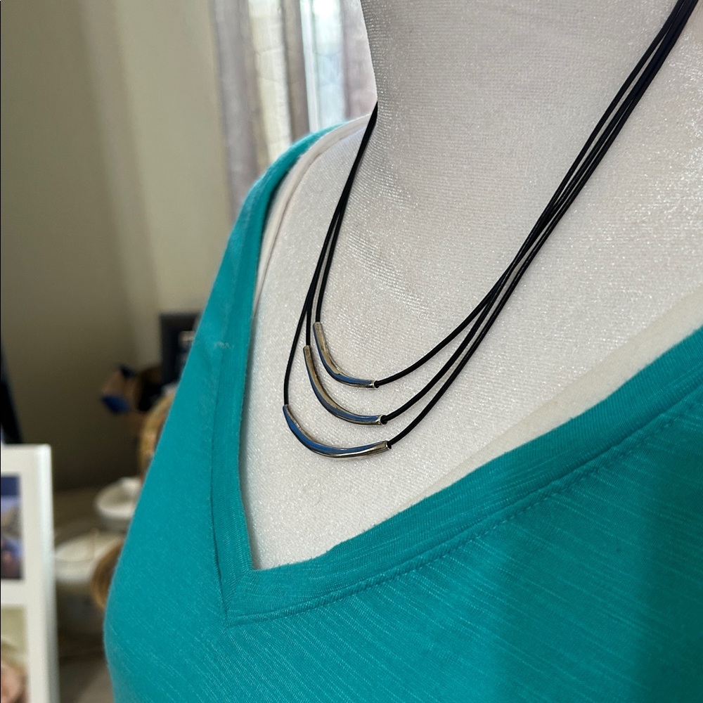 Silpada Sterling Silver necklace, used for display only.